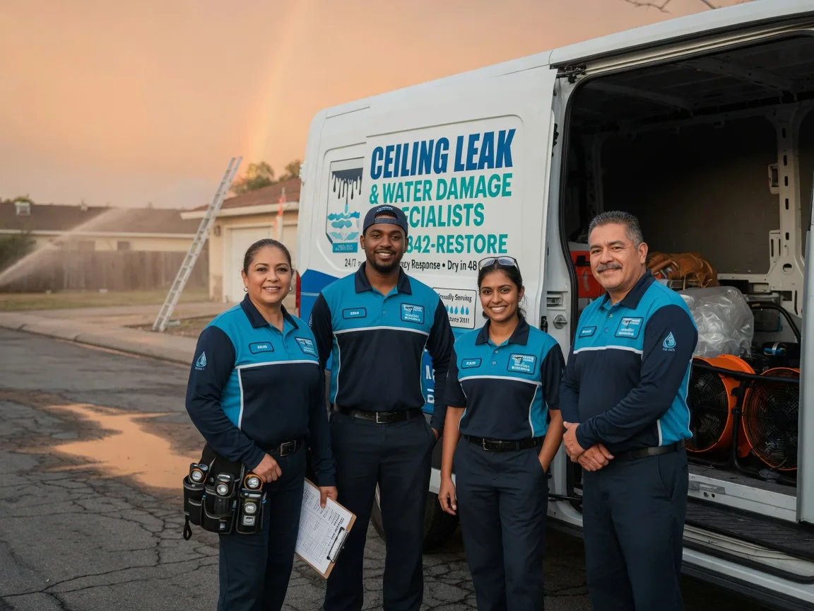 Ceiling Leak Cleanup company in Bow, WA
